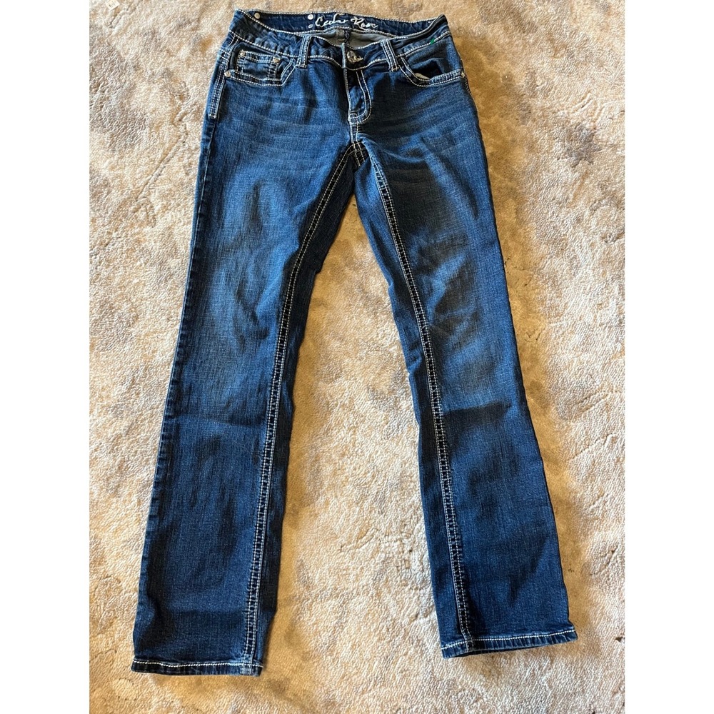 Cedar‎ Rose Women's Bootcut Jeans Dark Wash Denim